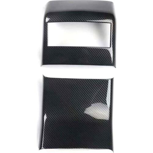 2Pcs/set Car Rear Air Vent Cover Frame Trim Car Styling For Lexus NX 2015 2016 2017 2018 2019 Auto Parts