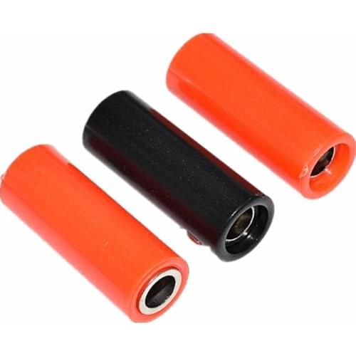 5PCS 4mm Banana Plug Female Socket Coupler Connector Female Adapter Extension Insulated