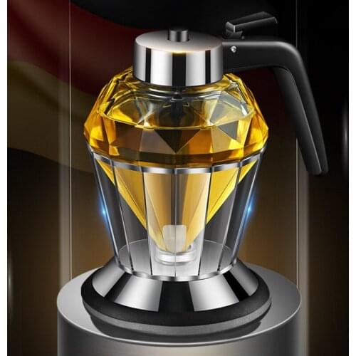 Diamond Oil Bottle Japanese Style Glass Dustproof Vinegar Oil Bottle One Key Press Multi-purpose Kitchen Seasoning Bottle