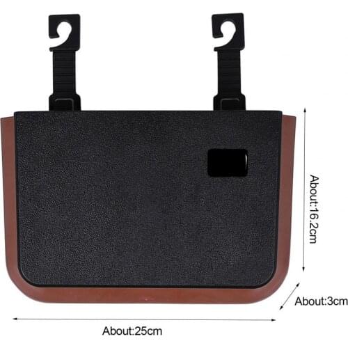 Auto Litter Bin Convenient Foldable ABS Portable Car Trash Can for Cars Органайзеры в багажник Детали интерьера Stowing Tidying