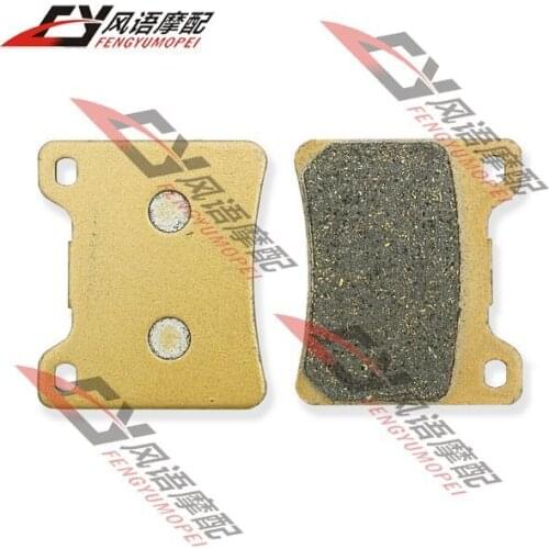 Free international Shipping For YAMAHA XJR1300 98-01 XJR1300SP 99-01Motorcycle rear brake pads