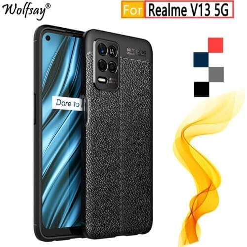 For Oppo Realme Narzo 30 5G Case For Realme Narzo 30 5G Fashion Rubber Housings Bumper Silicon Case For Realme Narzo 30 5G Cover