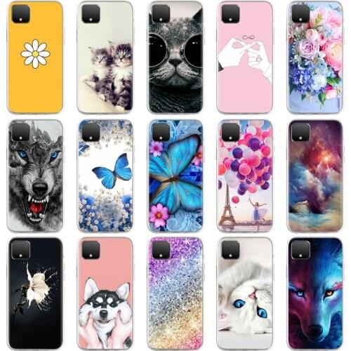 Phone Case For Google Pixel 4A Funda For Pixel4A 4G Silicon TPU Soft Back Case For HTC Pixel 4 XL 4XL Shockproof Coque Bumper
