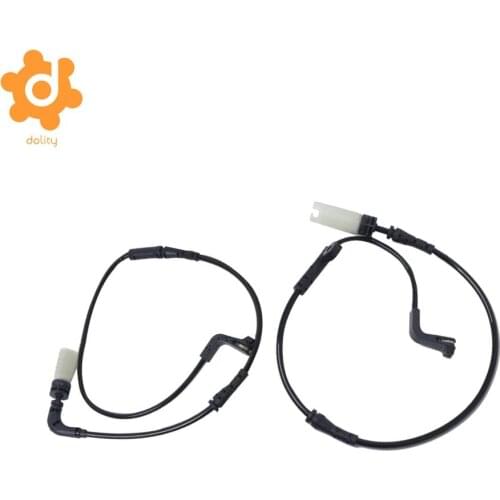 2 Pieces Front & Rear Brake Pad Wear Sensor 34356789493 For BMW E60 E63 E64