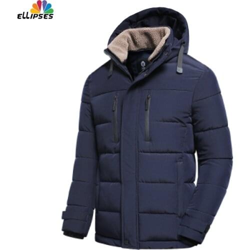 Ellipses Men's Winter Parkas
