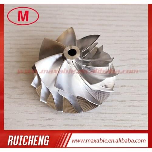GT15-25 point milling 46.00/58.00mm 7+7 blades Performance Design aluminum 2618/milling /billet turbocharger compressor wheel