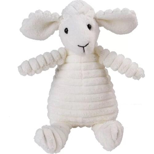 Pet Dog Cat Toy Elephant Monkey Fox Plush Toys Funny Fleece Durability Plush Bulldog Dog Toys Squeak Chew Sound Toy Chihuahua