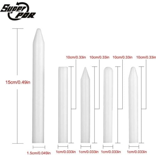 Super PDR Dent Repair Tool Auto White Nylon Pen Tap Down Pen Paintless Dent Removal Tools Tap Down Hammer Rubber Hand Tools Set