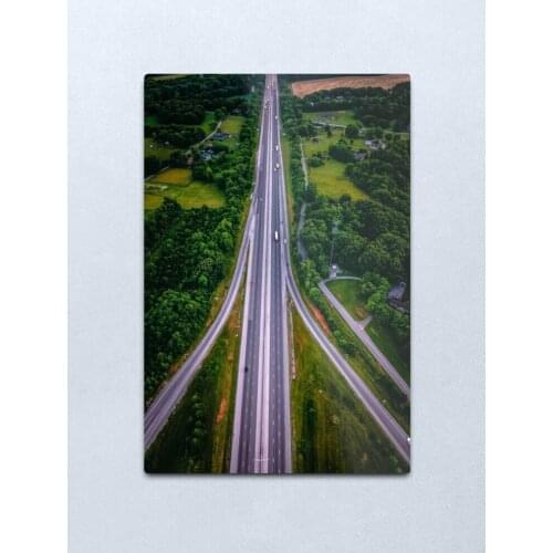 COOL ROAD Metal Print Tin Sign Vintage Metal Wall Sign Plaque Retro Garage Shed Car