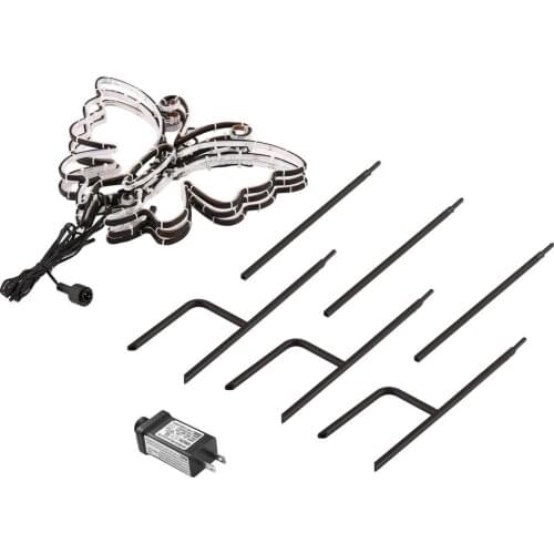 3pcs/set Butterfly Shaped Neon Sign Light Kit Night Lamp Wall Light Coffee Bar Mural Crafts Neon Sign Room Home Decorations