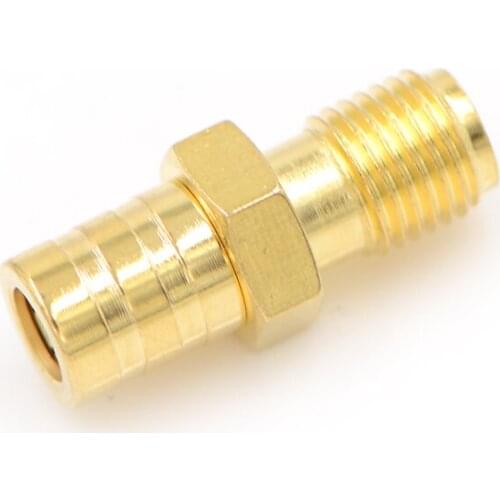 New Electronics RF Coaxial Coax Adapter Connector SMA Female to SMB Female