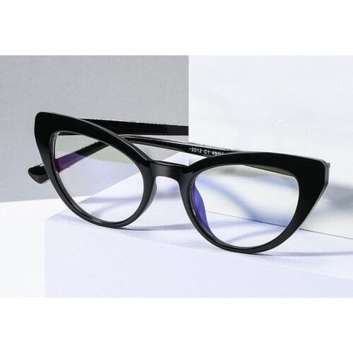 2020 New Multifocal Progressive Reading Glasses Men Women Anti Blue Light Near Far Sight Black Cat Presbyopic Eyewear Diopter NX