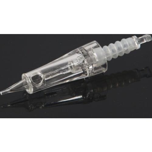 Disposable membrane permanent makeup cartridge needles sterilized to prevent back flow into the machine for wireless tattoo pen