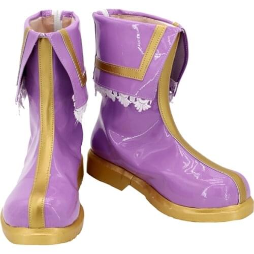 BanG Dream! Poppin'Party Ichigaya Arisa Anime Characters Shoe Cosplay Shoes Boots Party Costume Prop