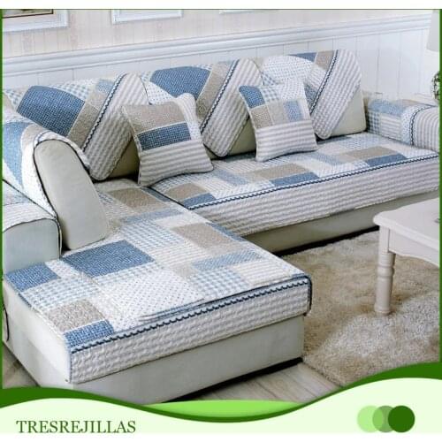 Proud Rose 100% Cotton Thick Sofa Pad Anti-skid Sofa Cushions Sofa Cover Four Seasons General Couch Cover Bay Window Pads 1pc