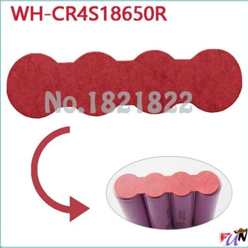 10pcs/alot 18650 insulating cover battery protection cover red cover