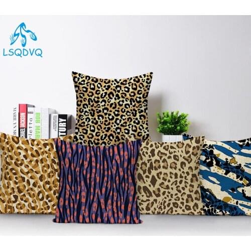 Decorative Throw Pillows Case Animals Zebra Pattern Sofa Home Pillow Cushion Cover for Living Room Pillowcase
