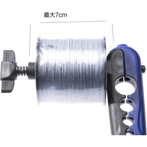 Universal Fishing Line Spooler Adjustable for Various Sizes Fishing Rod Bobbin Reel Winder Board Spool Line Wrapper ZJ