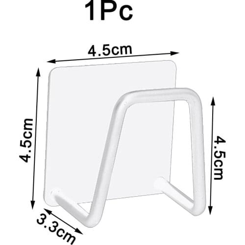 Kitchen 304 stainless steel sponge rack drying rack self-adhesive sink drying rack storage rack kitchen sink storage accessories