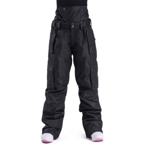 Ski Pants Men Women Outdoor Windproof Waterproof Warm Couple Snow Trousers Winter Ski Snowboard Pants High Quality
