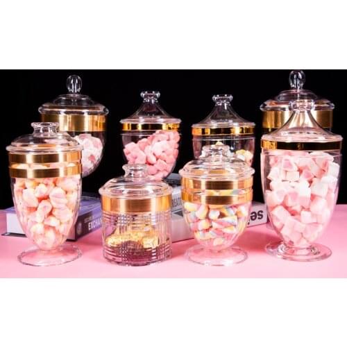 Food Grade Plastic Acrylic Candy Transparent Sealed Jar Kitchen Spice Whole Grains Dried Fruit Snack High Capacity Storage Box