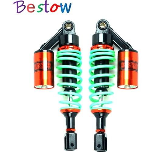 2PCS Universal 260MM~340MM 10.24‘’~13.4‘’ Motorcycle Rear Suspension Rebound Damping Shock Absorbers for Electric-cycle Scooter