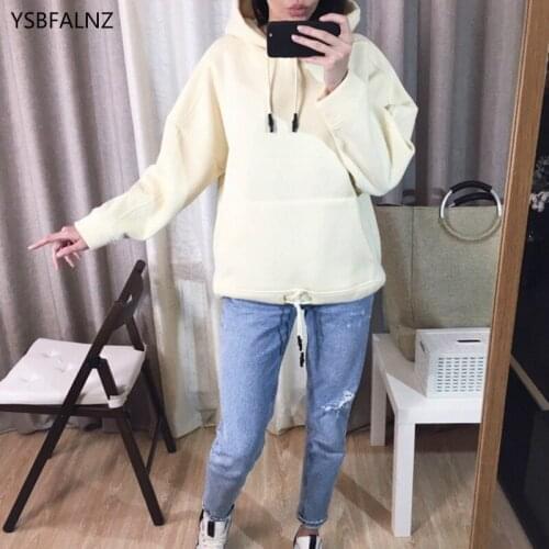 2021 Hoodies Long Sleeve Loose Sweatshirts For Women High Quality Spring Female Streetwear Korean Harajuku Clothing Femme Autumn