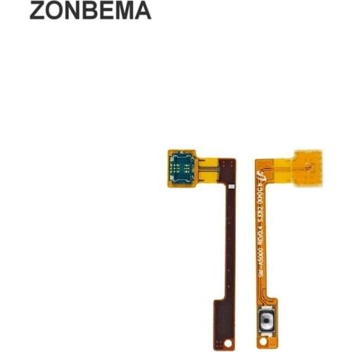 ZONBEMA 50pcs/lot Original New Power On Off Switch Button Flex Cable For Samsung Galaxy A5 A500 A5000 A500F