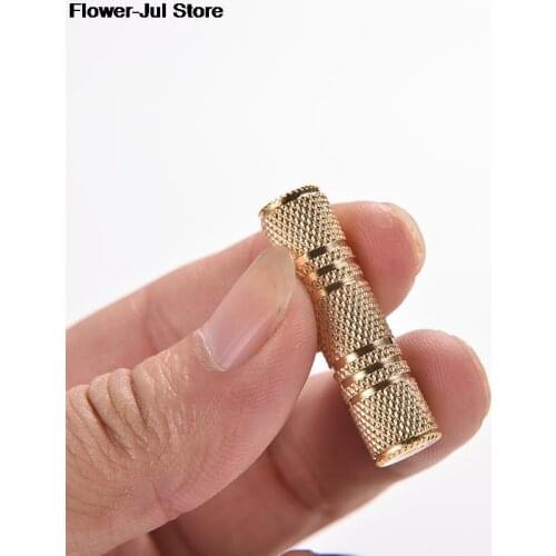 1PCS Gold Silver 3.5mm Female To Female Audio Adapter Connector Coupler Stereo F/F Extension