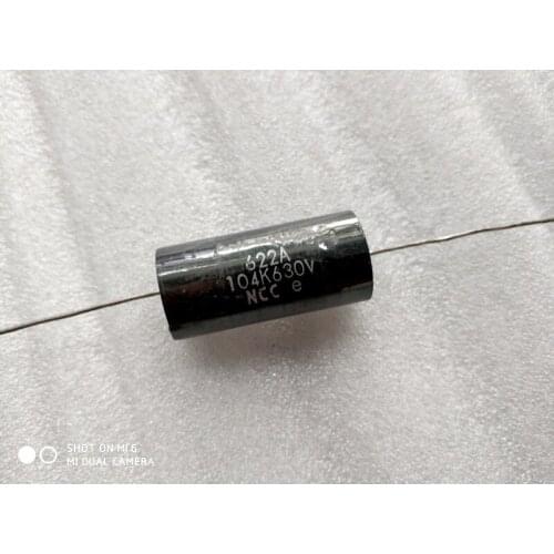 100% New and original 630V 0.1UF 104 NCC chemical audio coupling capacitance