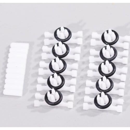 20Pcs/set for BMW E46 1998-2014 51138204858 51134501967 Top Roof Rain Gutter Moulding Trims Fastener Clips Car Accessories