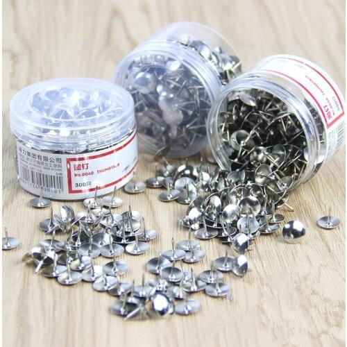 300pcs/box high quality metal thumb tack Office Supplies pushpin Scene poster push pin pins