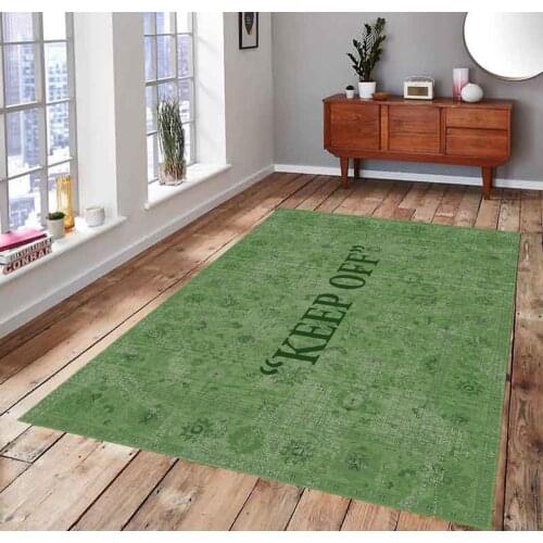 KEEP OFF 7 Classic Patterned Carpet , Fan Carpet Non Slip Floor Carpet,Teens Carpet,Area Rug