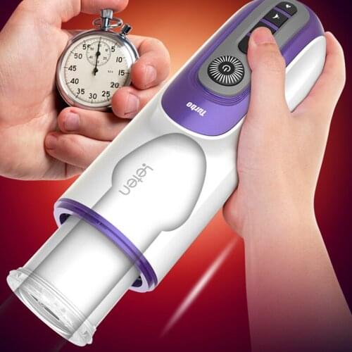 Leten Automatic Telescopic Sexual Voice Moans Sex Machine Male Masturbator Blowjob Sucking Pussy Rechargeable Sex Toys for Men18