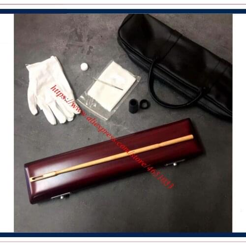 Flute case - Flute accessories - Flute box of high-grade solid wood and high-grade soft package - Flute bags