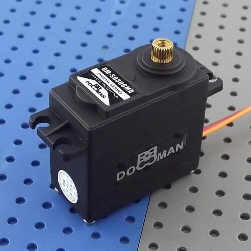 DOMAN RC DM-S0306MD 56g/0.14s/3.5kg.cm metal gear 360 degree continuous rotation robot 3kg digital servo