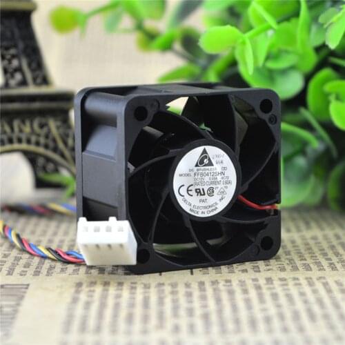 40mm 12V 0.45A 12V PWM Double Ball Cooling Fan Cooler 2/ 3/ 4pin Connector Accessories