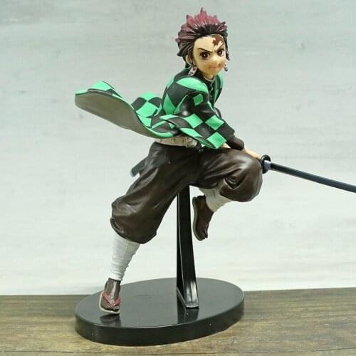 Demon Slayer Kamado Tanjirou PVC Figure Collectible Model Toy Vibration Stars Figurine