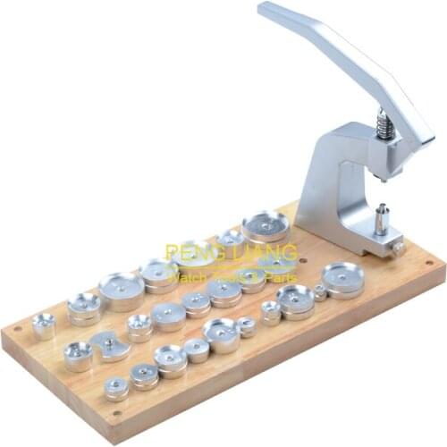 Watch Repair Tool, Watchmaker Tool, Watch Case Back Presser, Crystal Presser 5500A, with Aluminium Moulds