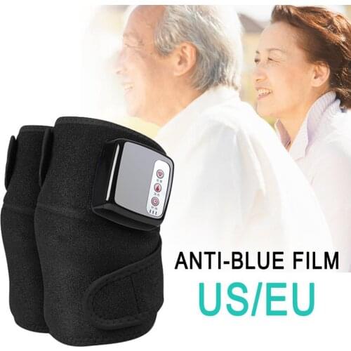 Multifunctional Rechargeable Fever Knee Joint Knee Massager Heated Vibration Knee Brace Wrap Heating Massage For Pain Relief