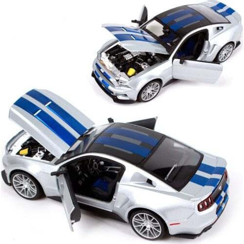 1:24 Model Car Toy Gt Meritor Tu Ford Mustang Simulation Alloy Car Model Car Model Life Decoration Car Children Gift Car