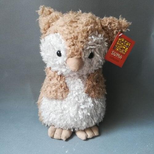 About 28cm lovely brown owl soft plush toy,baby toy birthday gift h0129