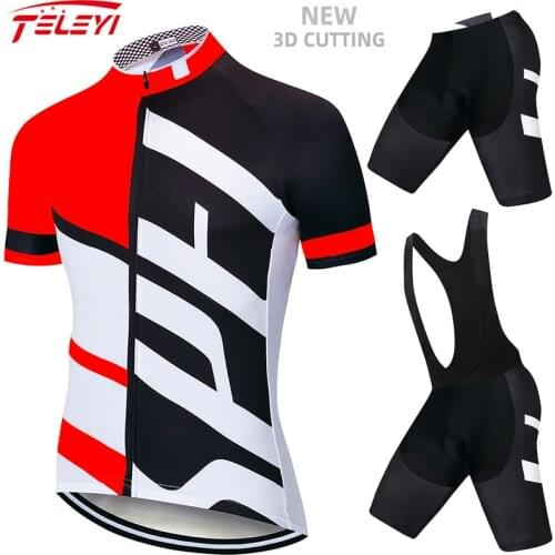 2022 New 2022 Summer Cycling Jersey Set Breathable MTB Bicycle MTB Clothing Mountain Bike Clothes Maillot Ropa Ciclismo 20D GEL
