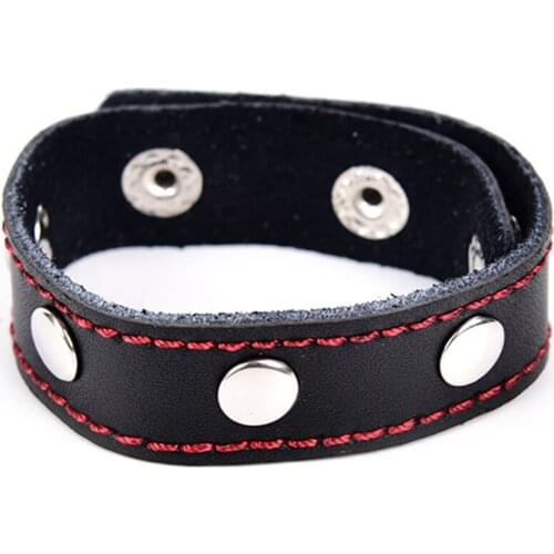 PU Leather Extender Ring Rubber Penis Rings Delay Time Cock Rings For Mans Adult Games, Sex Toys For Male Adult Products
