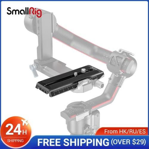 SmallRig Manfrotto Quick Release Plate for DJI RS 2/RSC 2/Ronin-S Gimbal 3158B