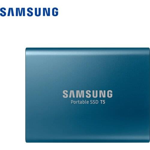 100%SAMSUNG External SSD USB3.1 T5 USB3.0 2TB 1TB 500GB 250GB Hard Drive External Solid State Drives HDD Desktop Laptop PC disco