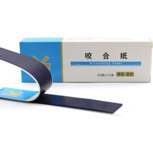 3sets Dental Articulating Paper Strips Thick Thin Dental Lab Product Oral Teeth Whitening Material