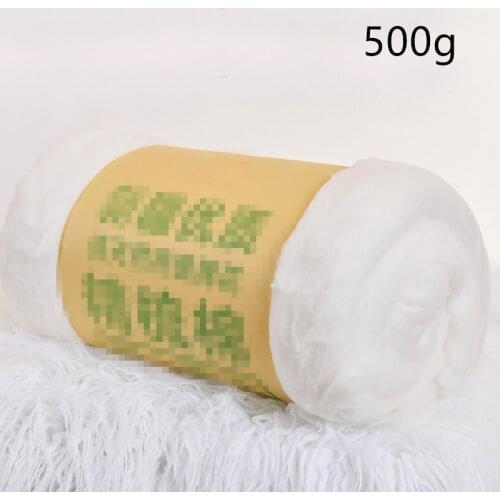 500g 1.5x2m Natural Cotton Cotton Batting Fabric Filler Interlining Patchwork Quilting Accessories