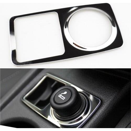 Alijunda Car sticker stainless steel cigarette lighter decoration paillette For Ford focus 3 MK3 2012 accessories
