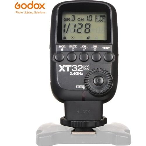 Godox XT32C/N 2.4G Wireless Flash Trigger+Transmitter Trigger for Canon Nikon Dslr Camera TT685 V860 II V850 AD360 II Flashes